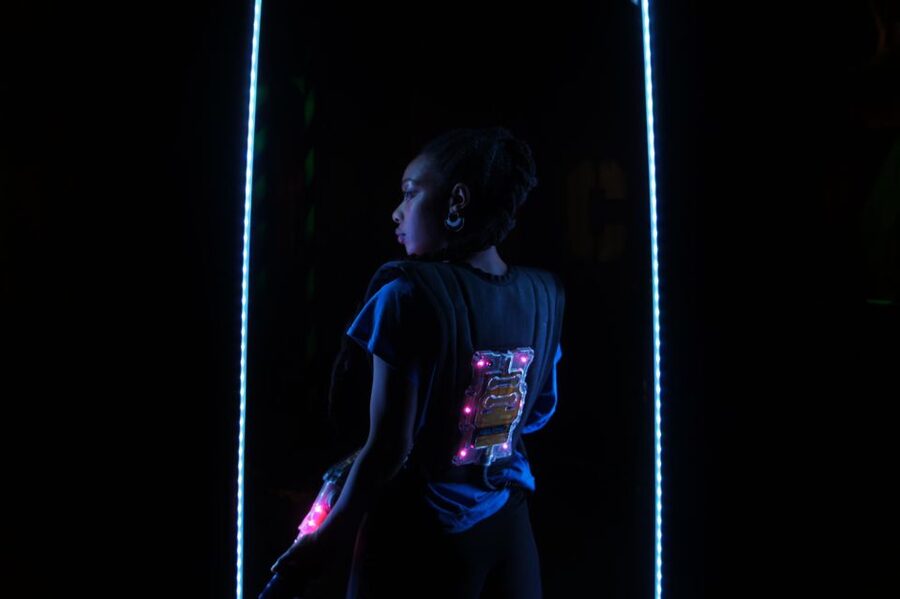 3 round zone Premium Lasertag - Entering Laserstar Funworld in Berlin