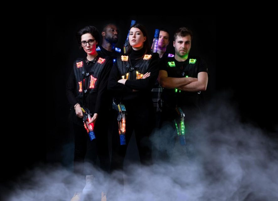 3 round zone Premium Lasertag - My practical advice before booking