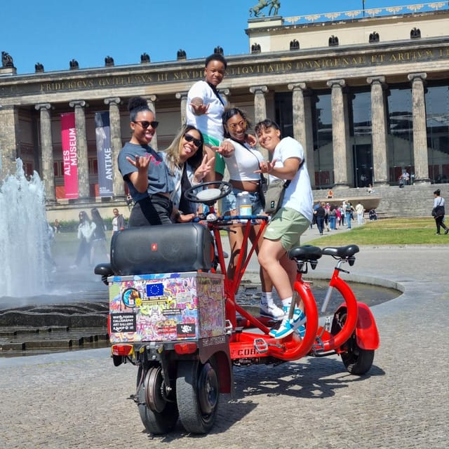 Beer Bike & Party Bike: Unforgettable Berlin City Tour incl. pickup - The street-art option changes the whole experience