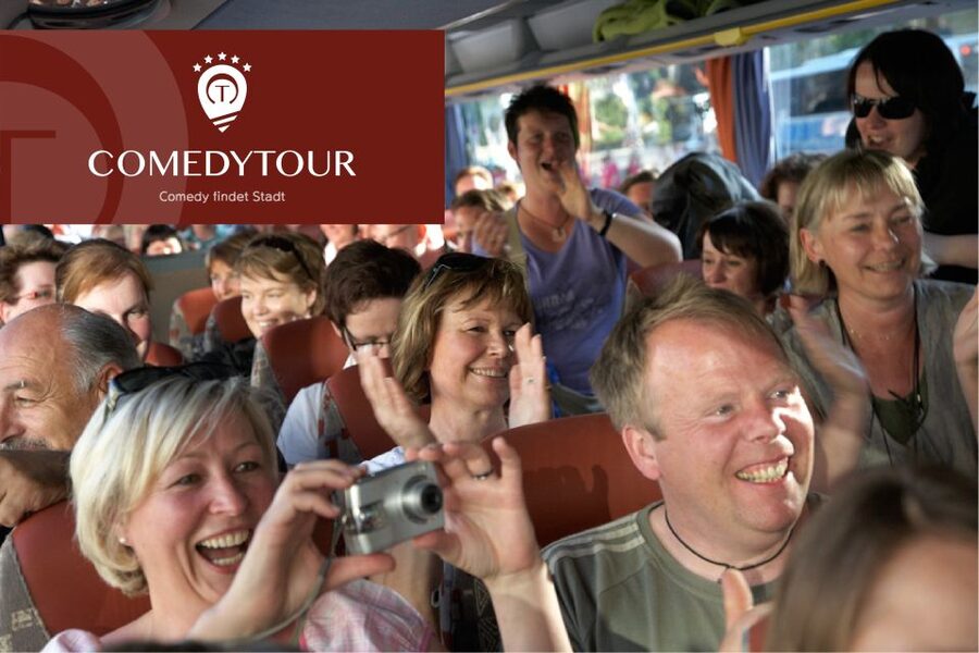 Berlin: 1.5-Hour Comedy Bus Tour in German - Brandenburg Gate and Unter den Linden from the bus