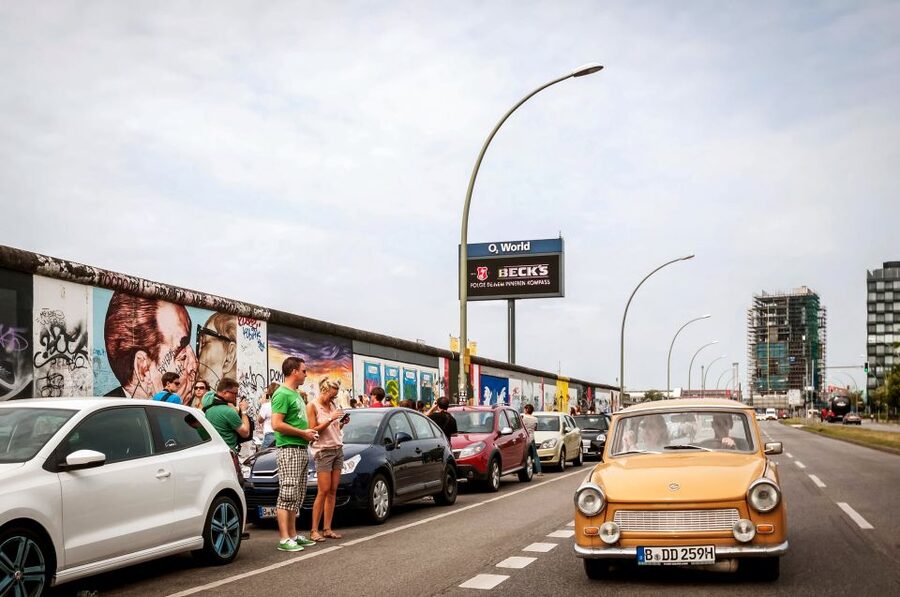 Berlin: 75-minute Trabi Safari - Berlin Cathedral, Red City Hall, and the TV Tower