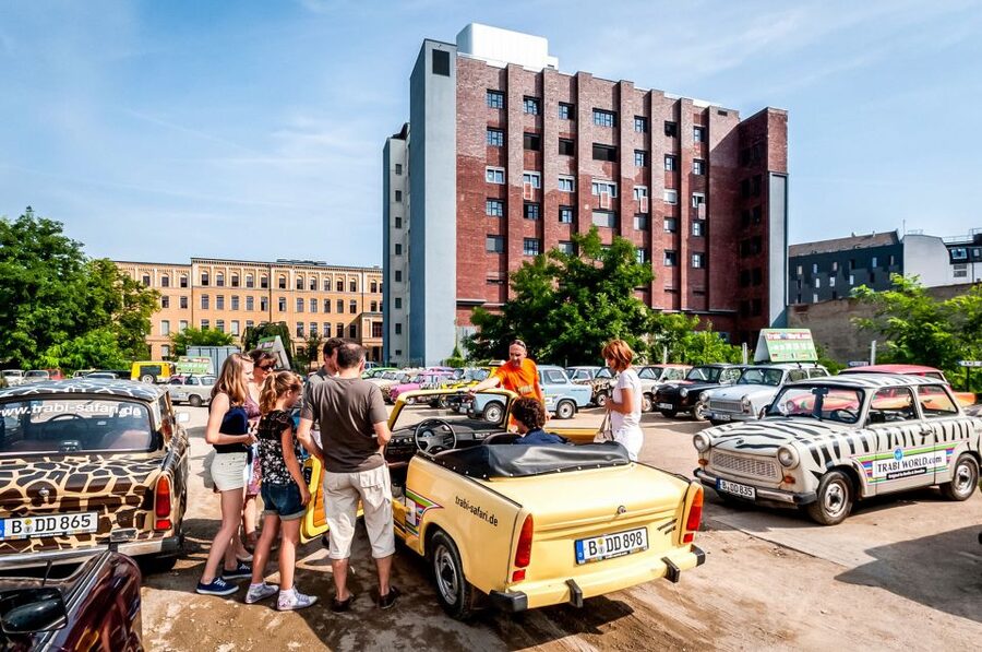 Berlin: 75-minute Trabi Safari - Checkpoint Charlie and the former Wall route