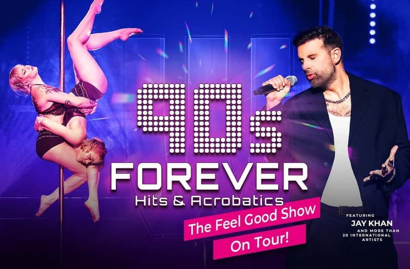 Berlin: "90s Forever - Hits & Acrobatics" - Varieté Show - Why the 1990s work so well on a variety stage