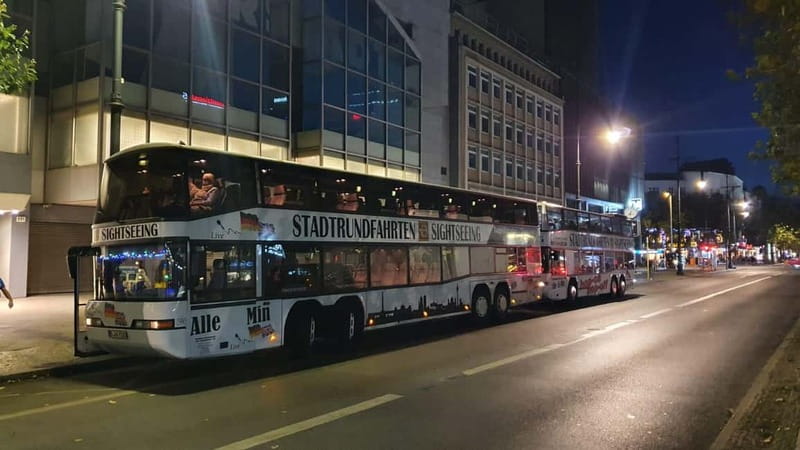 Berlin: Bus Tour by Night with Live Commentary - Key points to know before booking