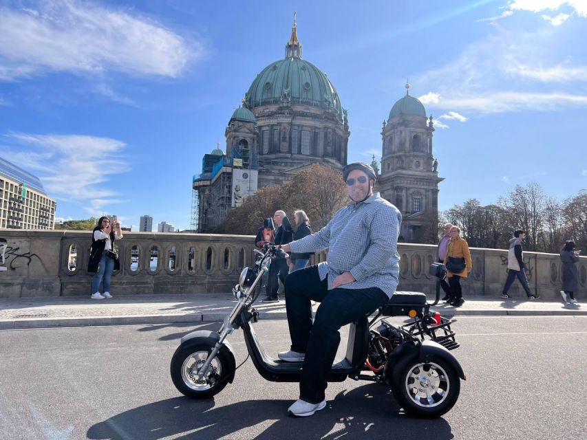 Berlin City: 2 Hour Guided Fat Tire E-Scooter Tour - Riding through Berlin’s changing city center