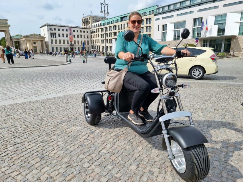 Berlin City: 2 Hour Guided Fat Tire E-Scooter Tour - The Holocaust Memorial deserves more than a quick picture