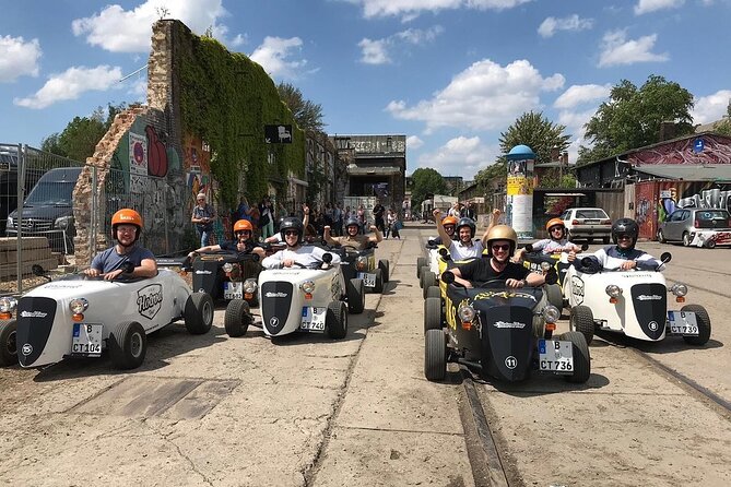 Berlin City Tour in a Mini Hotrod - The safety briefing and test ride