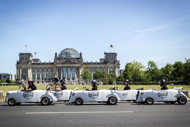 Berlin City Tour in a Mini Hotrod - Brandenburg Gate and the Reichstag