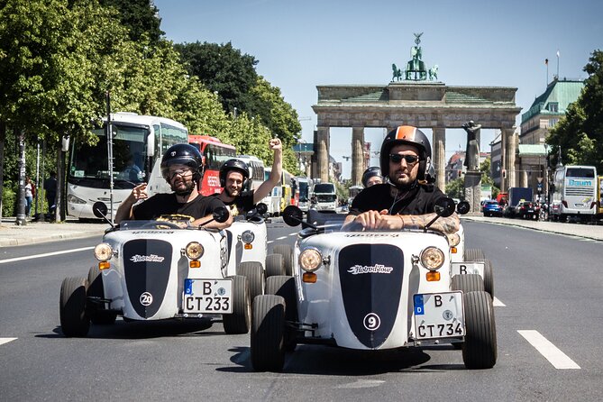 Berlin City Tour in a Mini Hotrod - Price, insurance, and the deposit