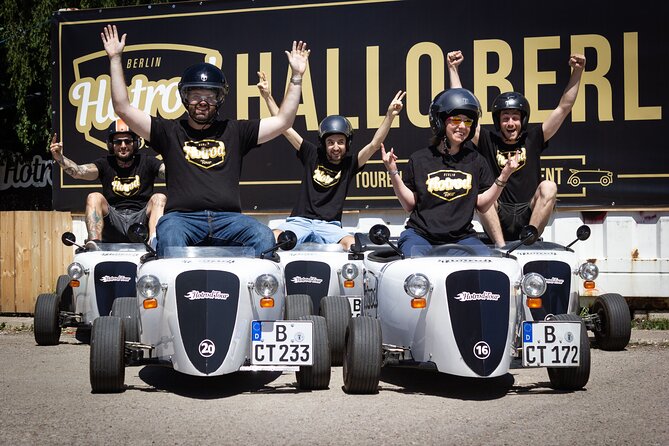 Berlin City Tour in a Mini Hotrod - The start at Revaler Strasse 99