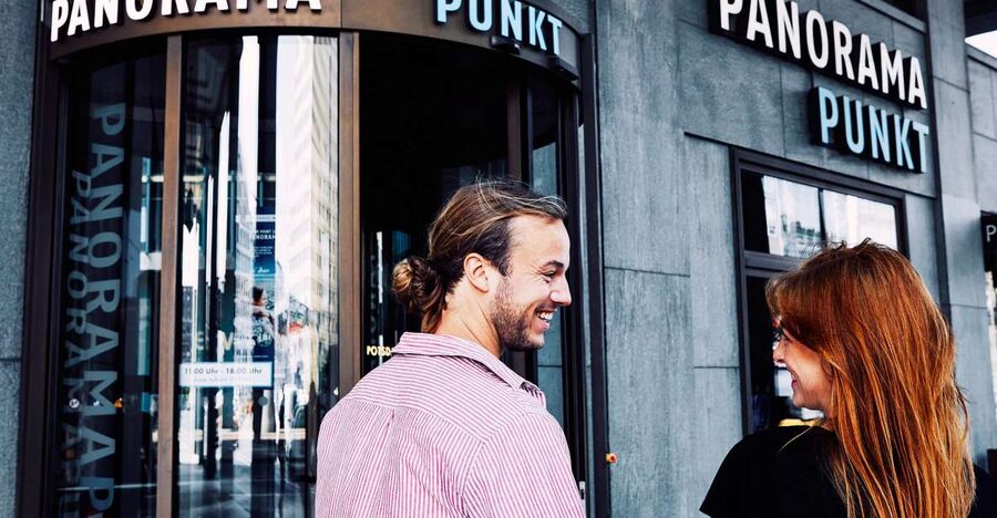 Berlin: Combo-Ticket for Panoramapunkt with Crémant at Café - Key points at a glance