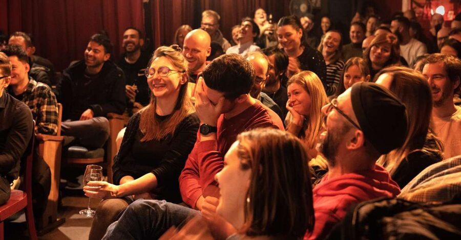 Berlin: Culture Shock Comedy Show - Chris, Diar, and the role of the host