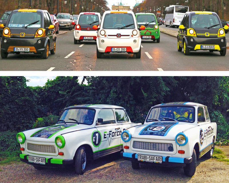 Berlin: E-Trabi City Tour - Why Berlin looks better from an e-Trabi
