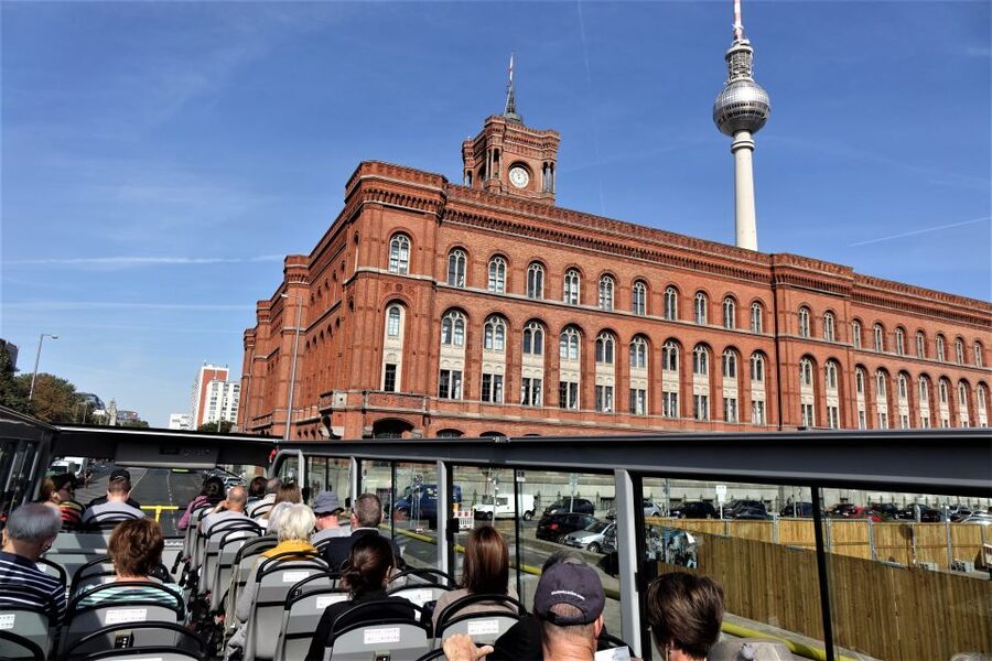 Berlin: East and West Hop-On Hop-Off Bus Tour - East Side Gallery and Ostbahnhof
