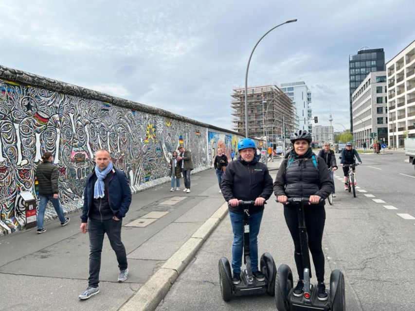 Berlin: East Side Gallery and Cold War Segway Tour - The ride to the Wall is part of the lesson