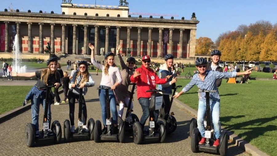 Berlin: East Side Gallery and Cold War Segway Tour - Starting in central Berlin and getting comfortable on the Segway