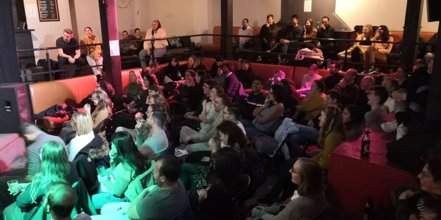 Berlin: Eastern European Comedy Special Ticket and Free Shot - How the evening is likely to unfold