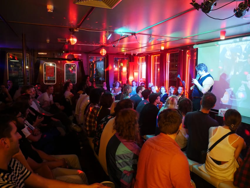 Berlin: Eastern European Comedy Special Ticket and Free Shot - Cancellation and booking flexibility
