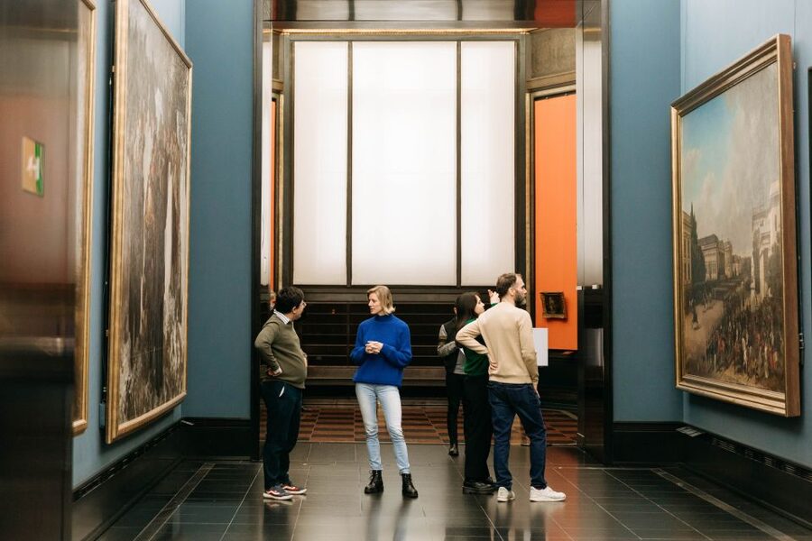 Berlin: Entry to Alte Nationalgalerie - Early Modernity and the museum’s final rooms