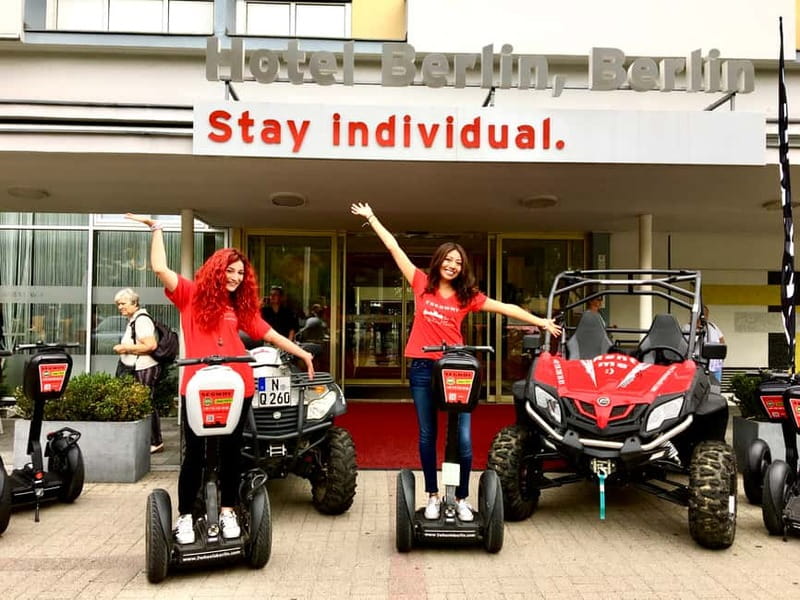 Berlin: Exclusive VIP Private Segway Experience - Getting Comfortable at Claire-Waldoff-Straße
