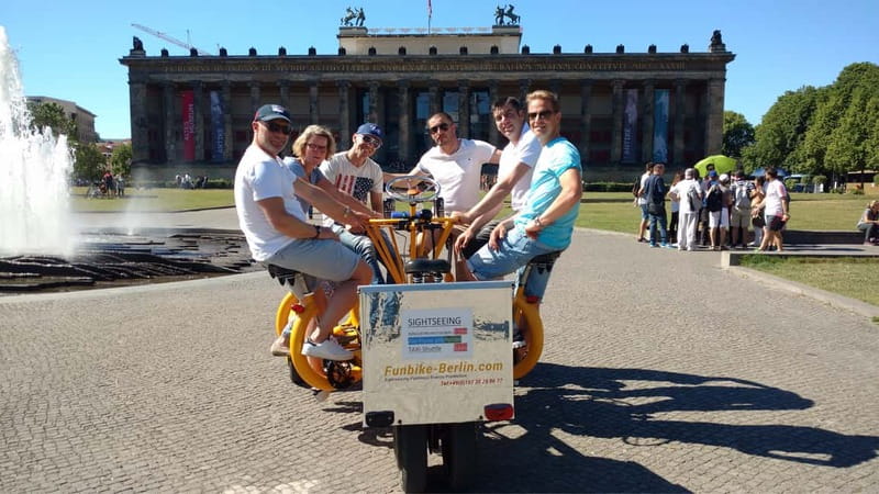 Berlin: Fun Private Guided Sightseeing Tours with Teambikes - Why this unusual bike works for Berlin