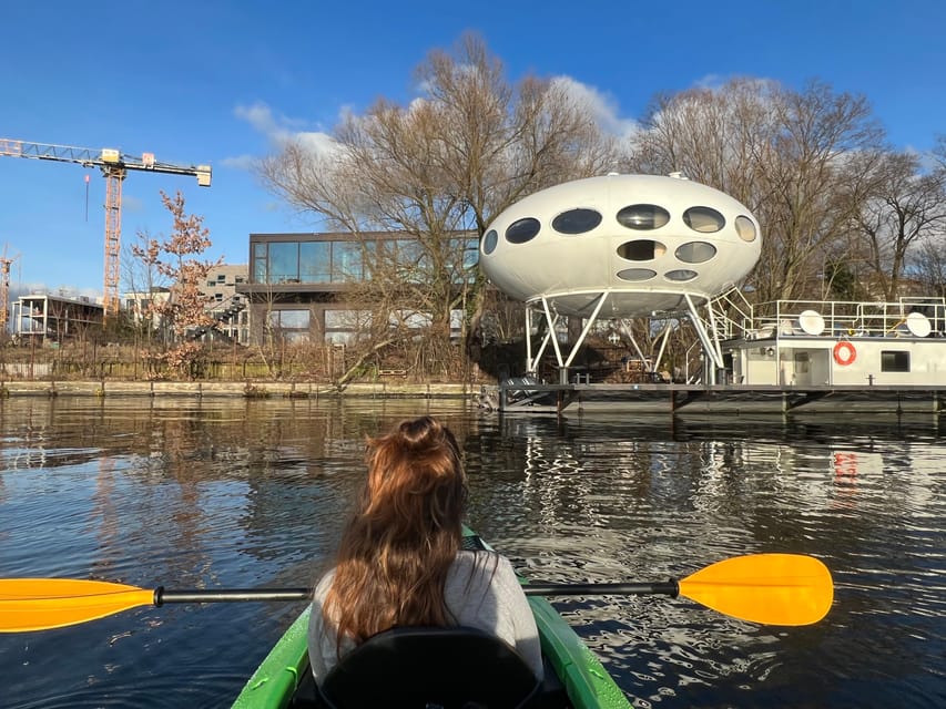 Berlin: guided canoe | kayaktour - Getting to the Funkhaus canoe station