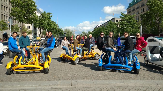 Berlin : Guided Private Sightseeing Tours with Funbikes, Teambikes - The Berlin Wall Memorial and a GDR watchtower