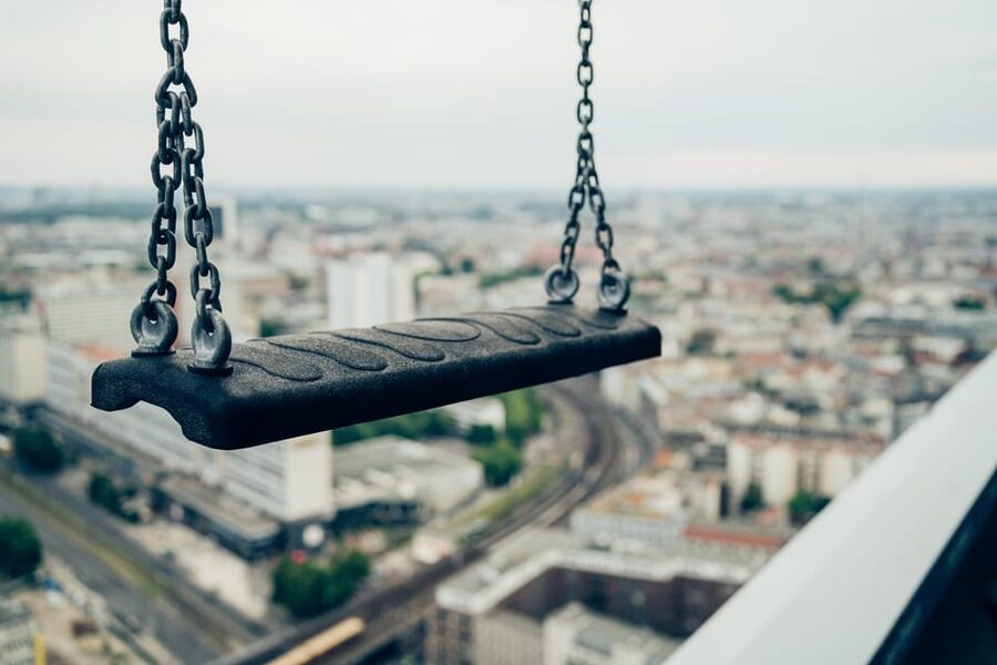 Berlin: Highest Swing in Europe - Five minutes of Berlin from the sky