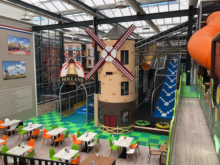 Berlin: Holland-Park day ticket - Extra-cost activities: laser game and escape rooms