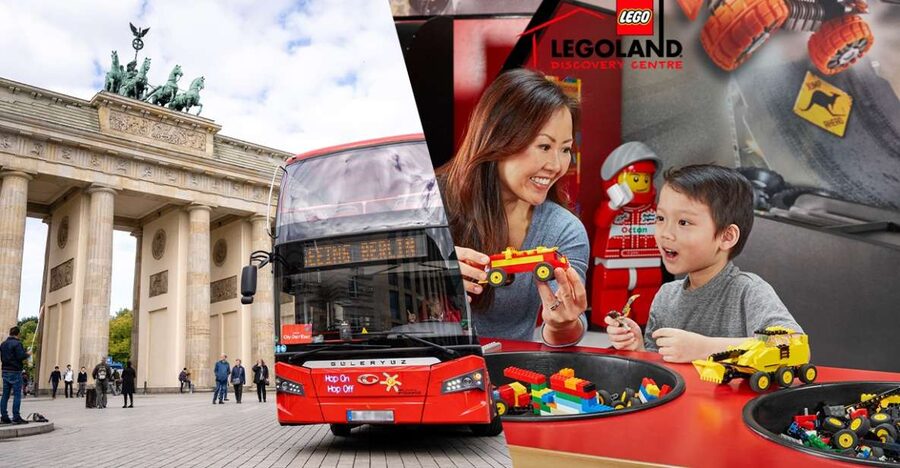 Berlin: Hop-On Hop-Off Bus & LEGOLAND Discovery Centre - Making the most of the 24-hour ticket