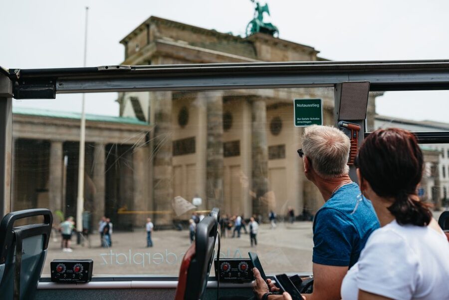 Berlin: Hop-on Hop-off Bus Tour with Live Commentary - Brandenburg Gate, the Holocaust Memorial, and the embassies