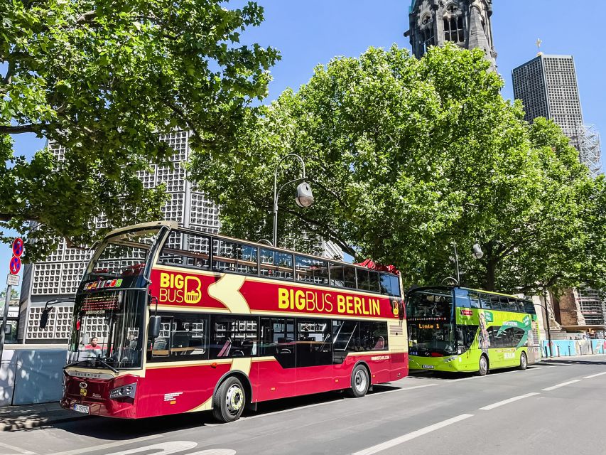Berlin: Hop-On Hop-Off Sightseeing Bus with Boat Options - The audio guide and what you see from the upper deck
