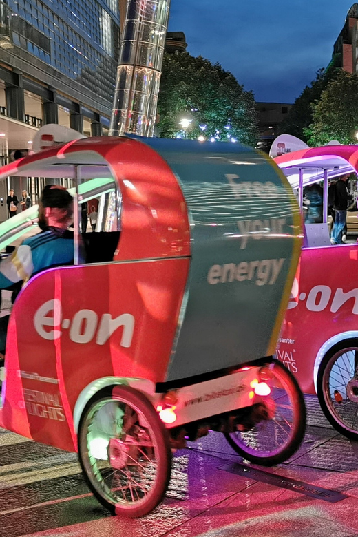 Berlin: Illuminated Berlin by Bike Taxi - Potsdamer Platz: Big Screens and Modern Berlin