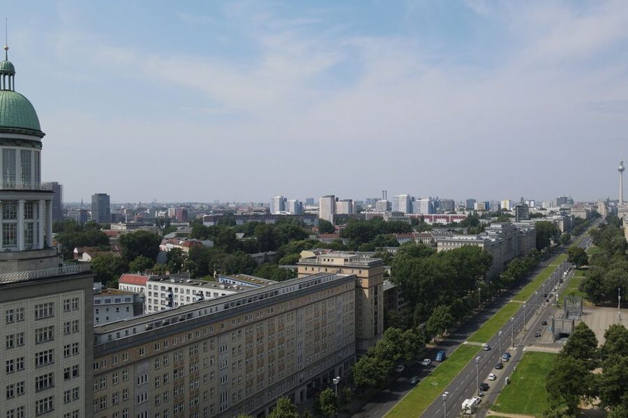 Berlin: Karl-Marx-Allee 2-Hour Tour - The partial ruins of the Church of the Resurrection