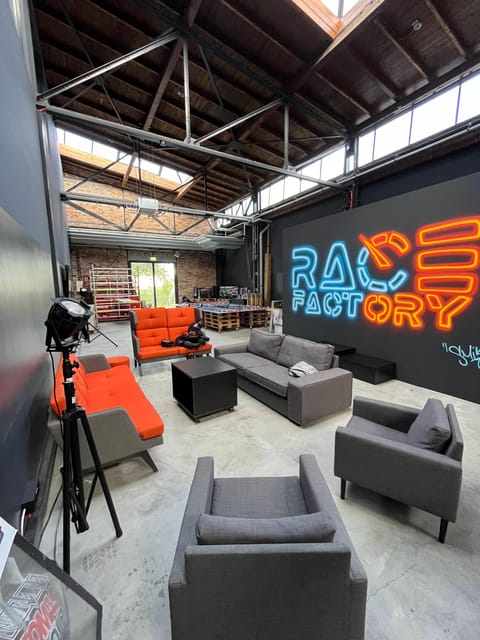 Berlin: Race Factory Full-Motion Racing Simulator Ride - The first sight of Race Factory Berlin