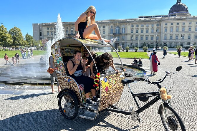 Berlin Rickshaw Tours Historical & Photo City Tour 120min - Sightseeing - The Holocaust Memorial and a Cold War watchtower