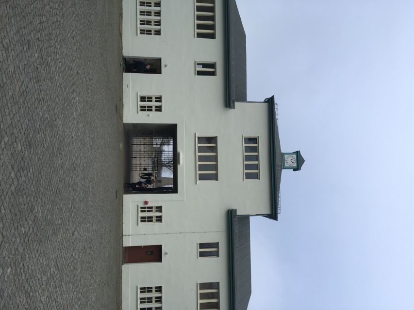 Berlin: Sachsenhausen Concentration Camp Guided Tour - The camp kitchen, drawings, and a needed pause