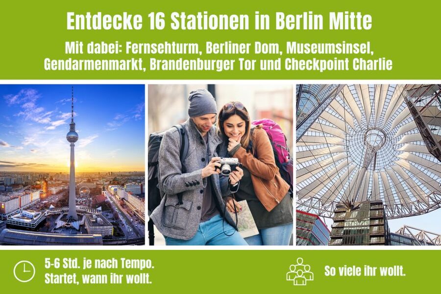 Berlin: Scavenger Hunt Self-Guided Tour - Rotes Rathaus and Berlin Cathedral add variety