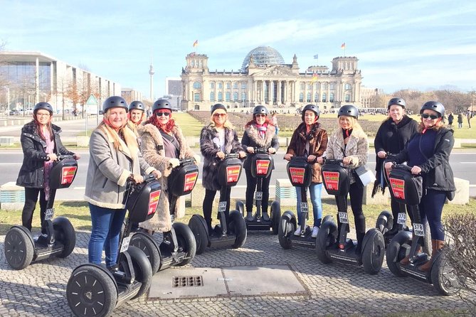Berlin Segway Adventure: Explore the City in Style! - Getting comfortable on the Segway before the city ride