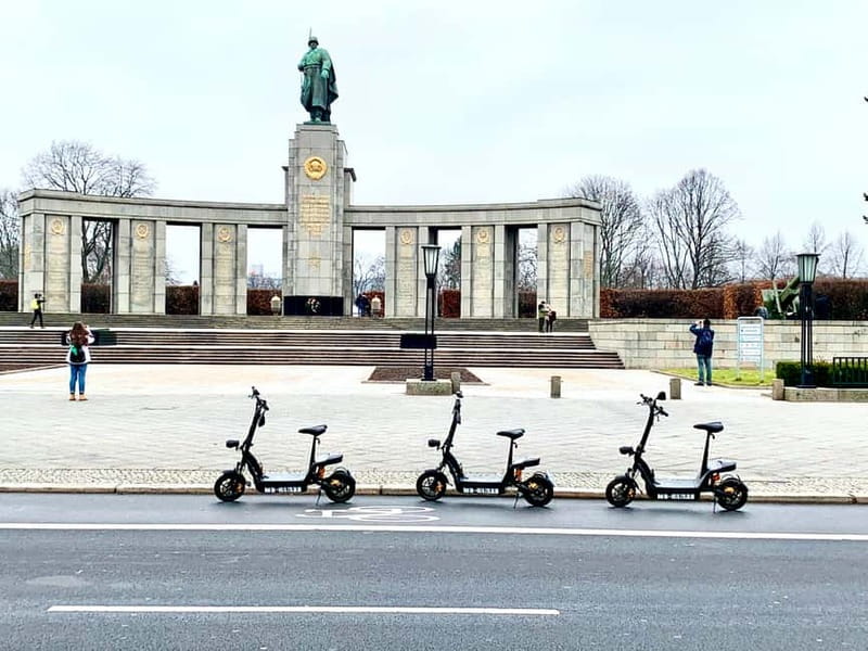 Berlin: Thrilling E-Scooter Adventure Tour - Getting started at Claire-Waldoff-Straße 6