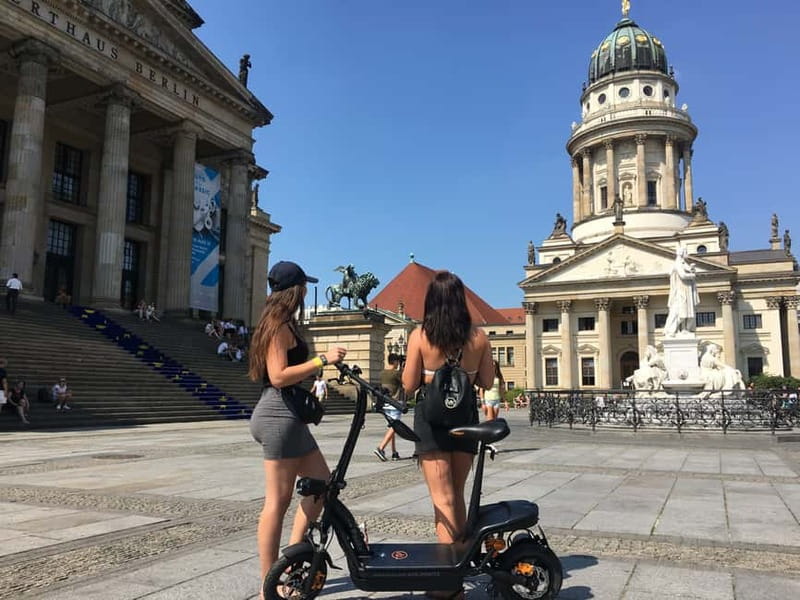 Berlin: Thrilling E-Scooter Adventure Tour - Landmark views without a long museum visit