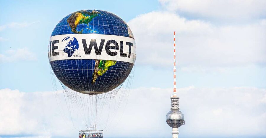 Berlin: Ticket for World Balloon with Perfect View - What the World Balloon actually is