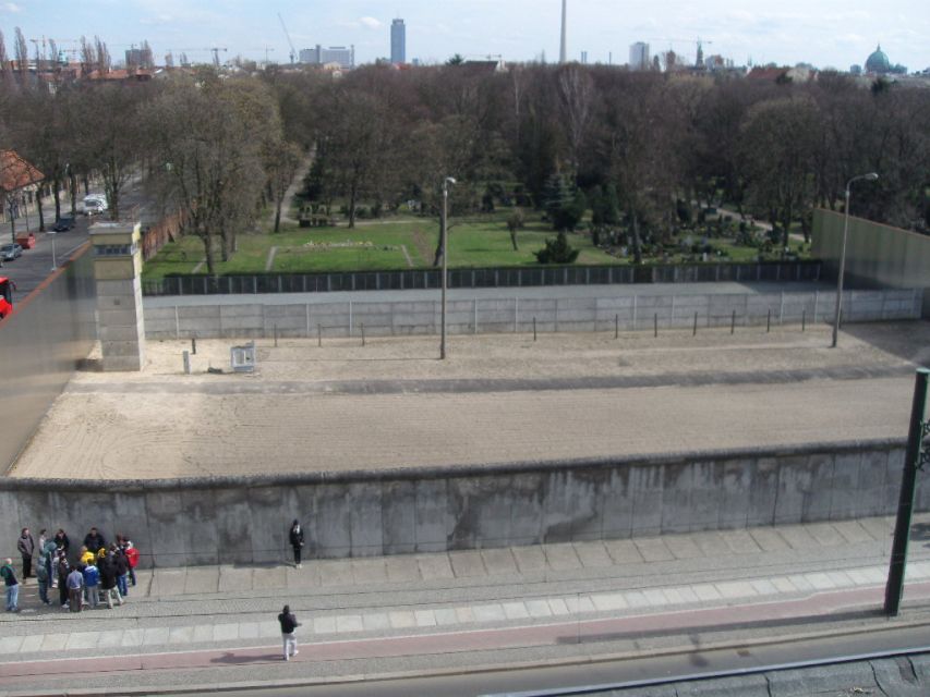 Berlin Wall History Small Group Cycling Tour - The Government Bank and the Parliament of Trees