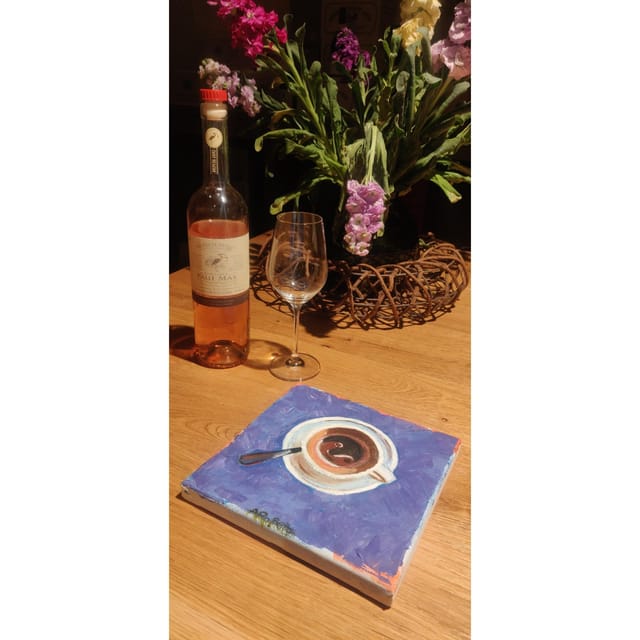 Berlin: Wine on Canvas - Paint Workshop and Wine Tasting - Following an Italian Artist on Canvas
