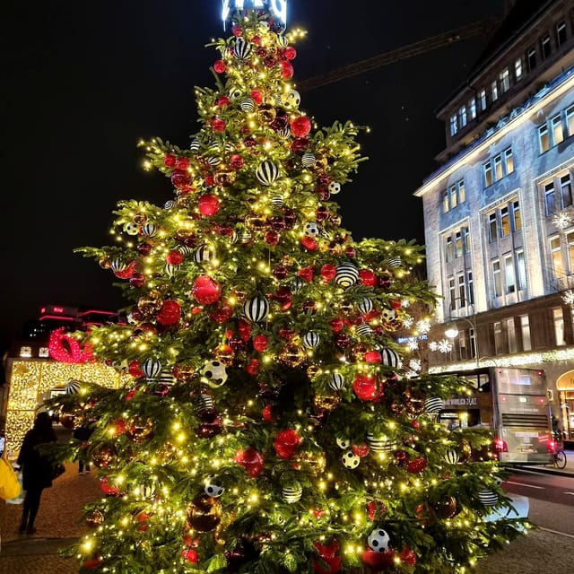 Christmas market lights tour bus through Berlin, free mulled wine (2.5 hours) - How the $32 price works for you