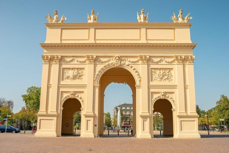 From Berlin: Gardens & Palaces of Potsdam Bike Tour - Potsdam’s Dutch Quarter and Brandenburg Gate