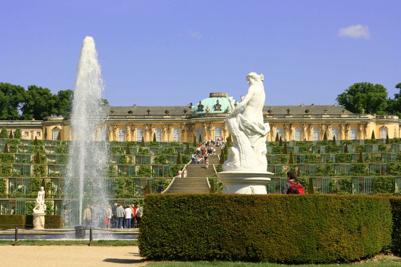 From Berlin: Gardens & Palaces of Potsdam Bike Tour - From Alexanderplatz to Potsdam