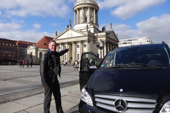 Group Driving Tour 1 to 6 people. Berlin Shore Excursion incl pick-up at Port - Lunch and the human side of the city