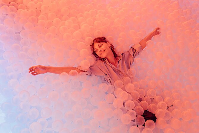 IKONO Berlin Immersive Experience - The giant ball pool is the main crowd-pleaser