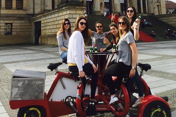 Jetbike Berlin fun bike beer bike - Potsdamer Platz, from old borderland to modern Berlin